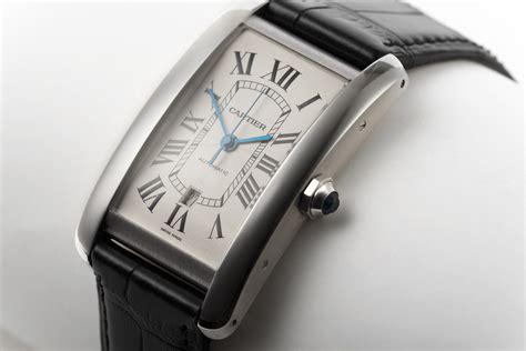 cartier tank americana watch.